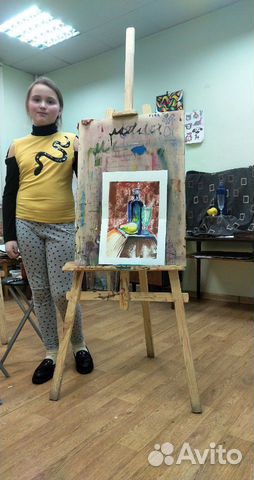 Уроки рисования в студии и online