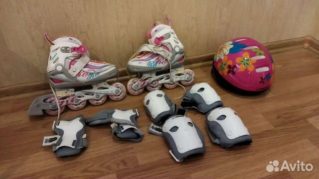 Детские ролики и защита