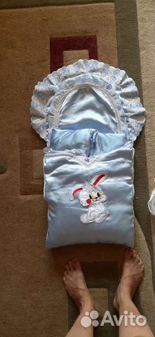 Конверт для новорожденного для выписки из роддома