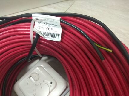 Бюджетный теплый пол, кабельный в бухтах 170\200м