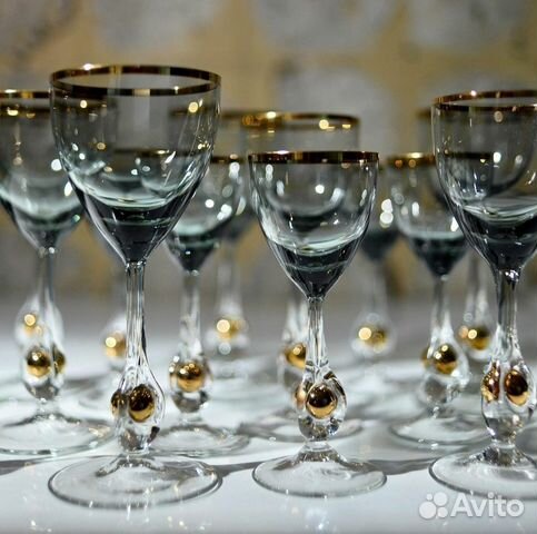 Три редкие винтажные рюмочки Zlata Zuzanna