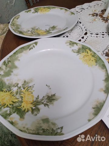 Блюда фарфор марки mafla гдр