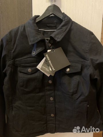 Мотокуртка женская джинсовая BMW