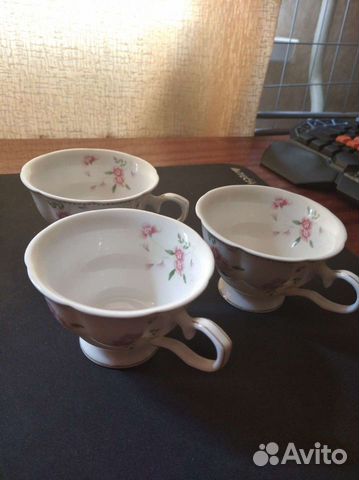 3 чашечки для чая