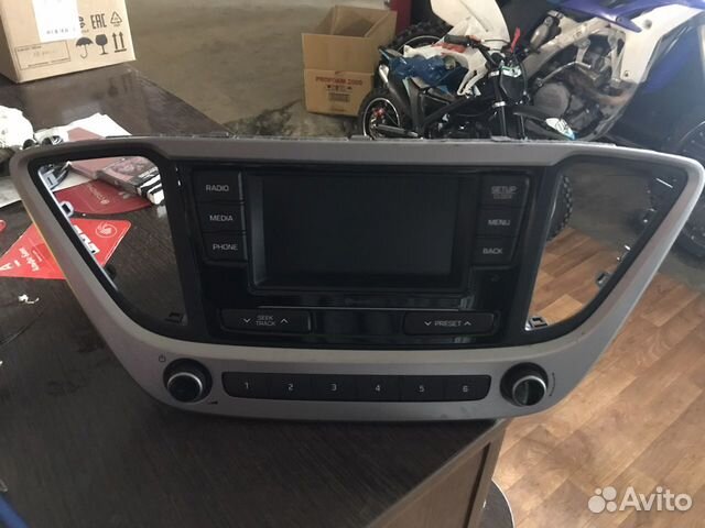 Штатная магнитола на hyundai solaris