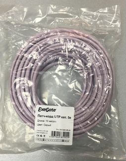 Патч корд UTP RJ45 10м. (Интернет кабель)