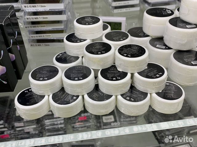 Ремувер для снятия ресниц, материалы