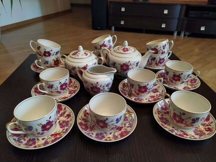 Сервиз фарфоровый Вербилки, раритет