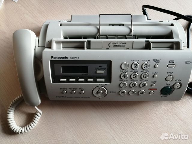 Телефон/факс Panasonic