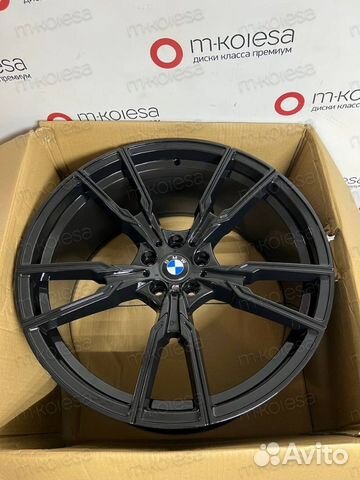 Диски BMW R21 747M Style Black X5 G05 X6 G06