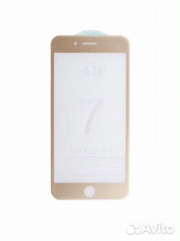 Защитное стекло iPhone 8/7Plus 4D