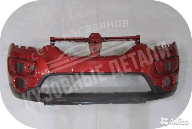 Бампер Рено Сандеро 2 Степвей передний в цвет