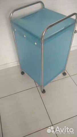 Корзина для белья пластиковая