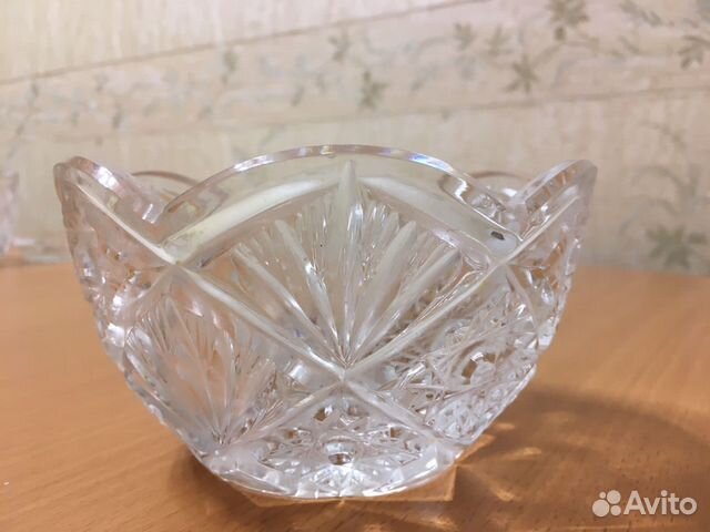 Хрустальная ваза «Тюльпан» СССР
