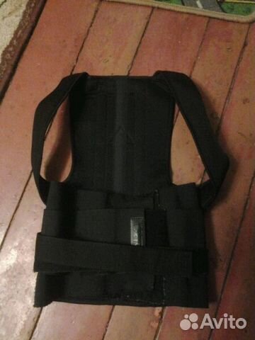 Корсет грудо-пояснично-кресцовый кгк110 S1 чёрный