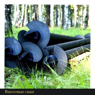 Фундамент на винтовых сваях