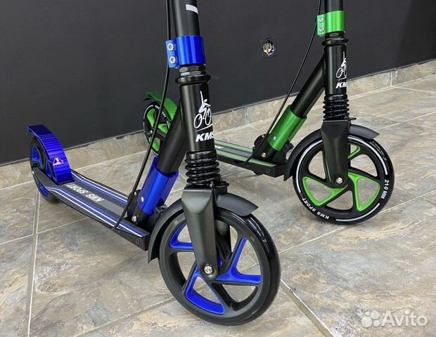 Самокат KMS Ручной тормоз