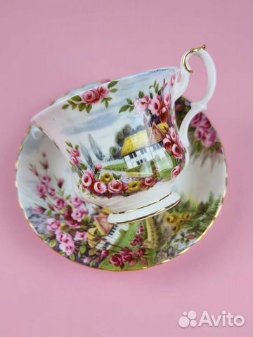 Винтажная чайная пара