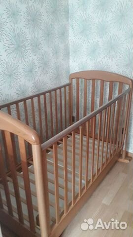 Детская кроватка-качалка