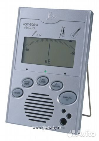Цифровой хроматический тюнер Cherub WST-500A