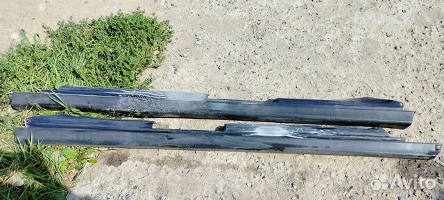 Накладки на пороги ваз 2112