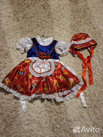 Новогодний костюм красной шапочки