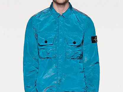 stone island weft overshirt