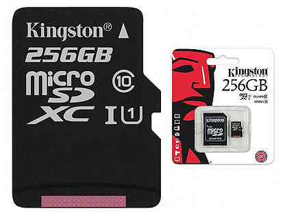 Карта памяти MicroSD 256