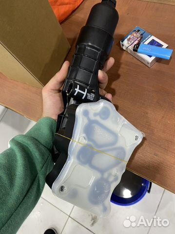 Корпус масленного фильтра (с теплообменником)