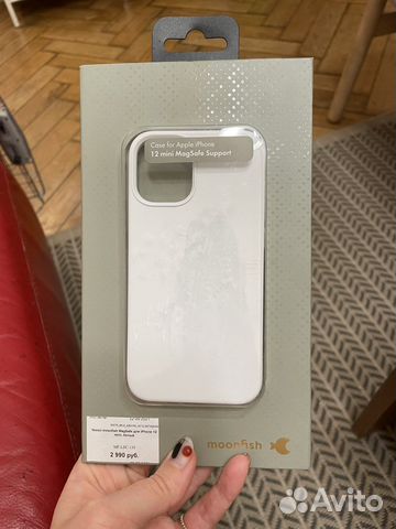 Чехол на iPhone 12 mini Magsafe белый