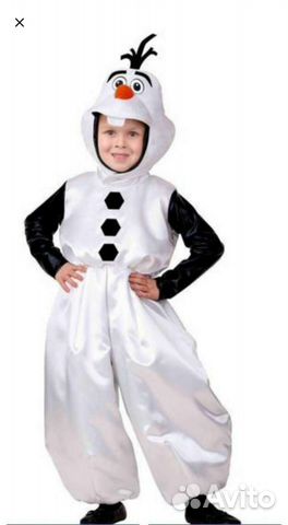 Костюм снеговика олаф