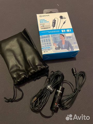 Микрофон петличный boya