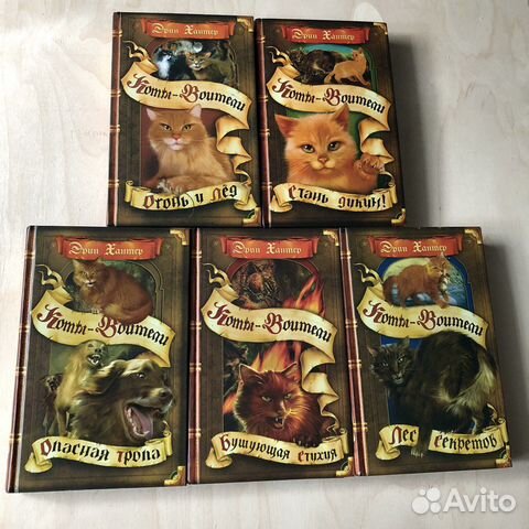 Кники из серии «Коты-воители»