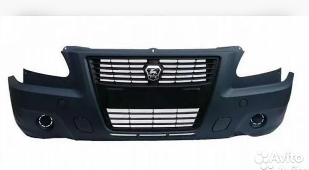 Бампер Газель Бизнес в сборе с решеткой