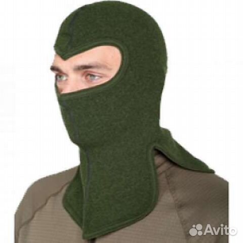 Зимняя армейская шапка маска балаклава перчатки