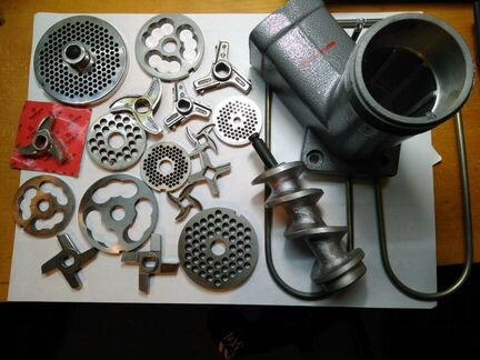 Запчасти для промышленных мясорубок