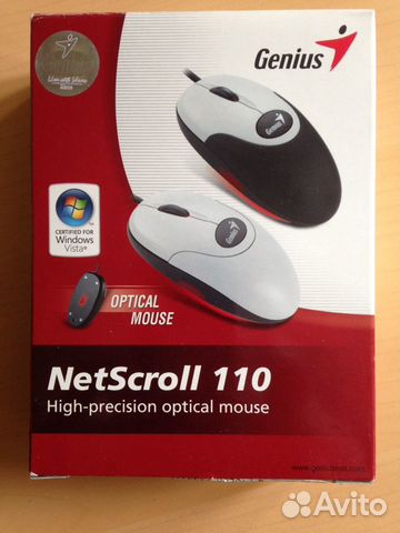 Мышка проводная White PC2 для компьютера