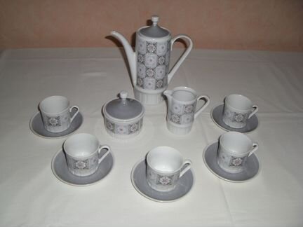 Фарфоровый сервиз Volkstedt гдр
