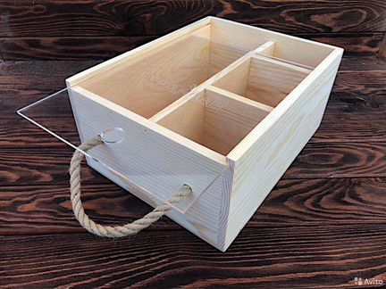 Деревянные ящики и коробки для подарков оптом