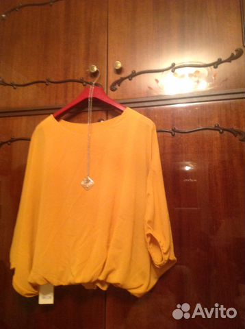 Блузка из шифона размер 54-56