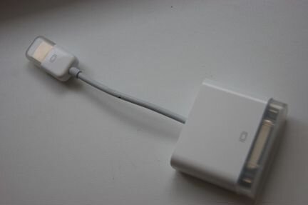 Адаптер Mini DisplayPort DVI Apple оригинал