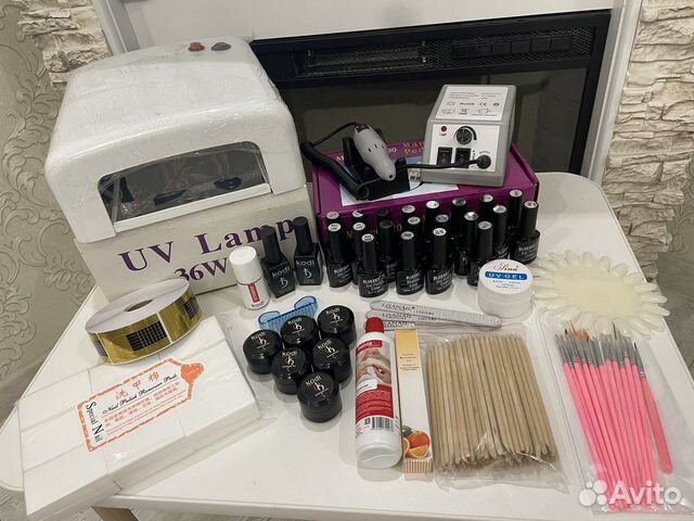 Набор для наращивания ногтей и гель лака