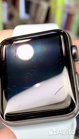 Полировка, удаление царапин с экрана Apple Watch