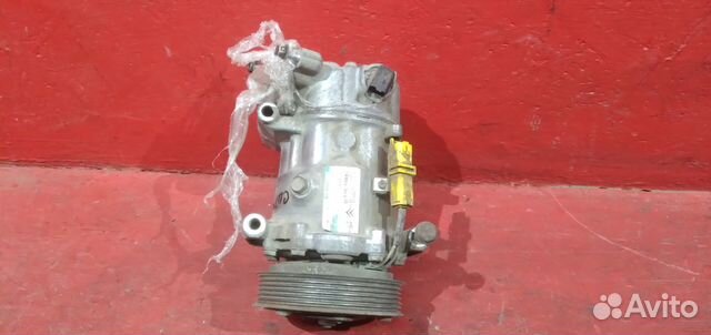 Ситроен С4 компрессор кондиционера Citroen C4 1.6