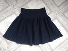 Школьная юбка (темно-синий, рост 128-142)