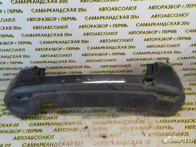 Бампер задний Renault Duster 2012