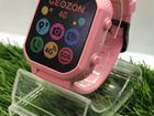 Детские смарт часы с GPS Geozon 4G новые розовые