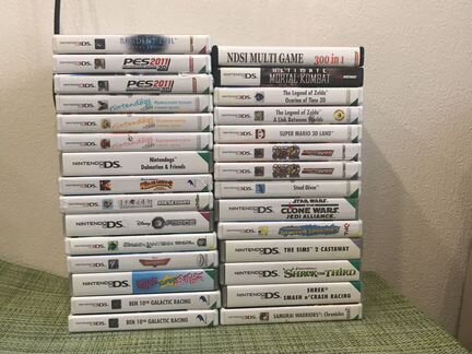 Игры, аксы на nintendo ds/3ds на 09.09.23