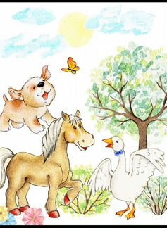 Набор интерьерных наклеек для детской