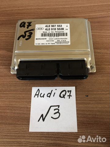 Блок управления пневмоподвеской audi Q7 4L0907553